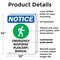 Signmission Emergency Response, 10 in W x Rectangle, Plastic OS-2PACK-NS-P-1014-V-11895 - alternate 2